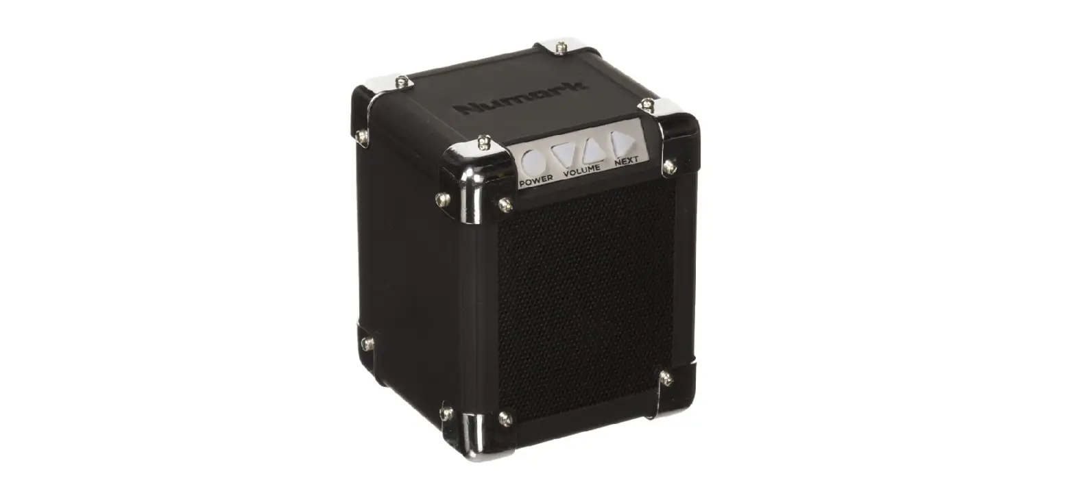 Numark Rock Block Palm-sized Wireless Portable Speaker-complete Features