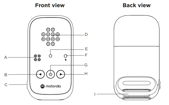 motorola PIP10 Digital Audio Baby Monitor-6