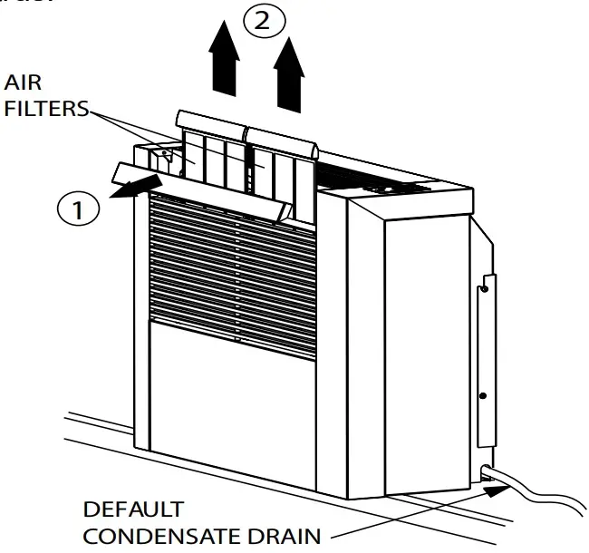 Cleaning the air filter
