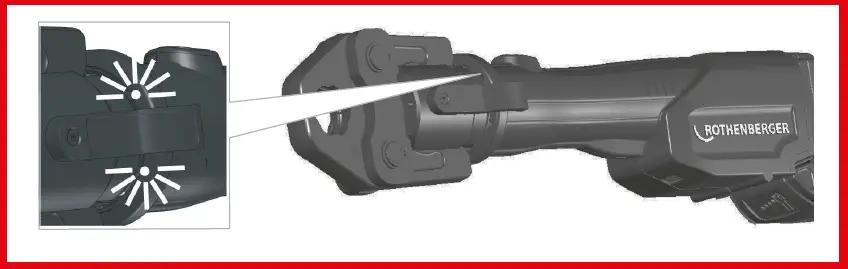 ROTHENBERGER 1000003453 Romax 4000 Brushless Cordless Press Machine and Jaws-4