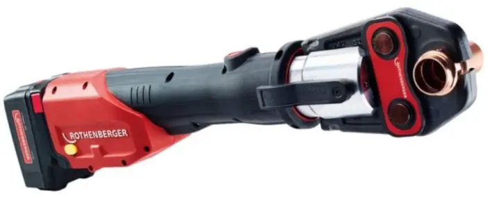 ROTHENBERGER 1000003453 Romax 4000 Brushless Cordless Press Machine and Jaws