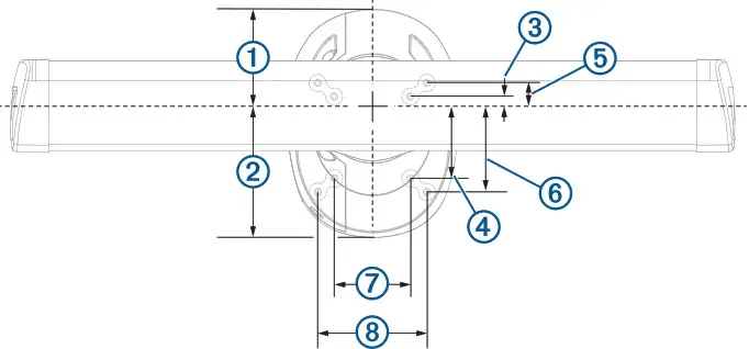GARMIN GMR Array Radar-i mounting surfac66