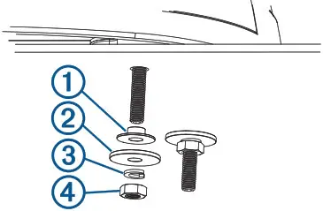 GARMIN GMR Array Radar-i mounting surface,