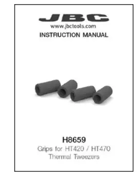 JBC H8659 Grips for HT420 HT470 Thermal Tweezers - figure 3