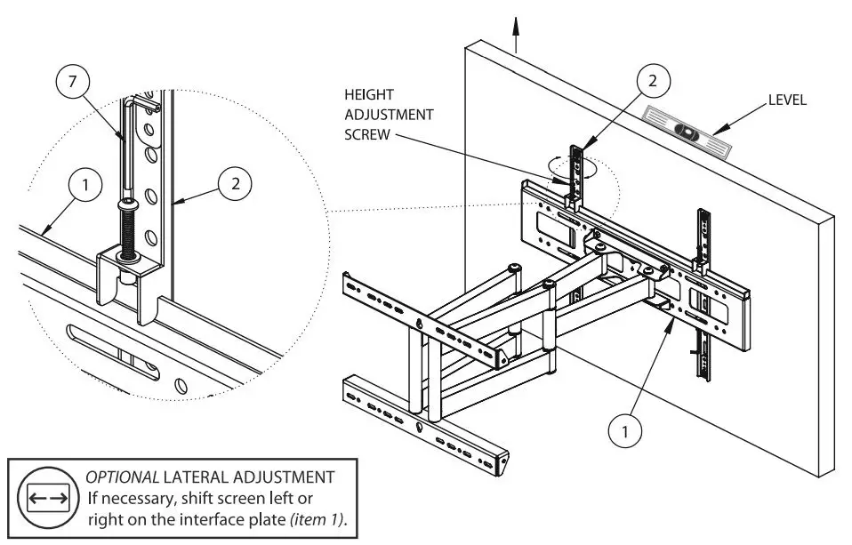 B-TECH-AV-MOUNTS-BT8237-Flat-Screen-Articulating-Wall-Mount-FIG-9