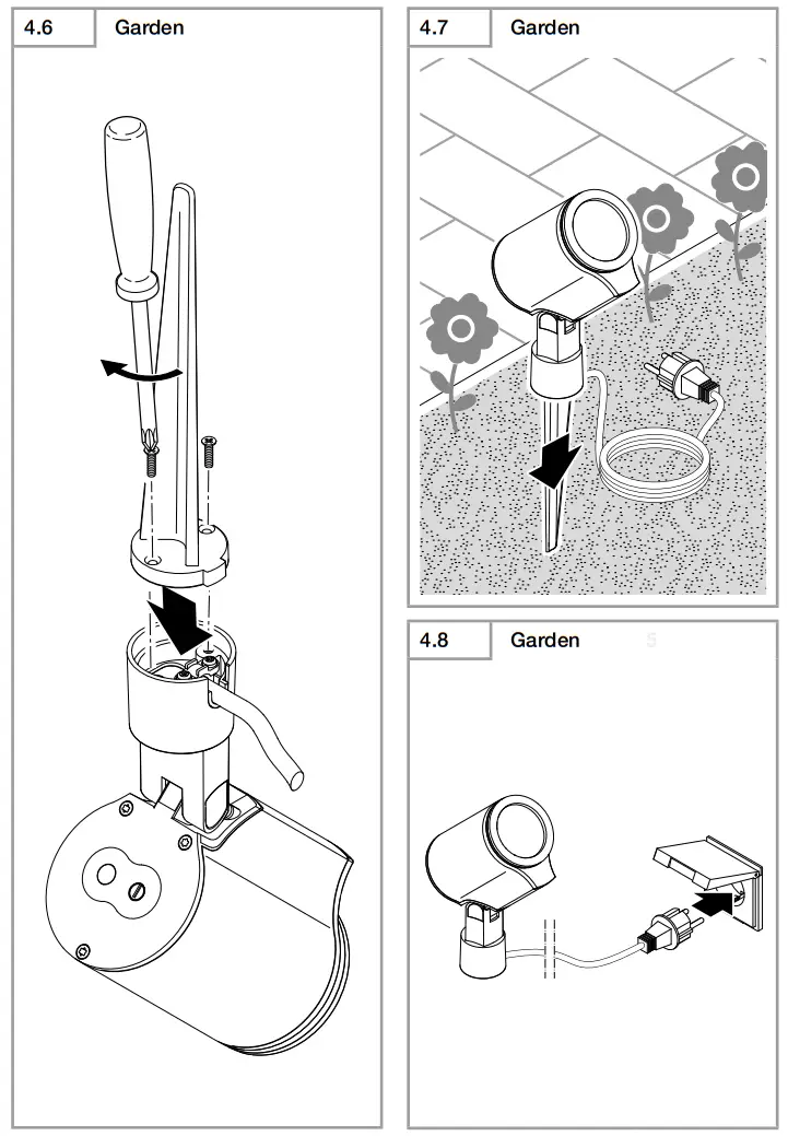 steinel 058661 Spot Way Outdoor Illuminator Smart Light - Fig6
