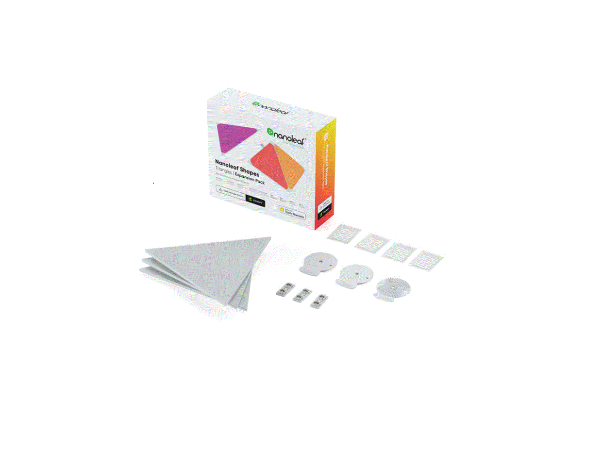 Nanoleaf Shapes Triangles Expansion Pack- 3 Pack User Guide