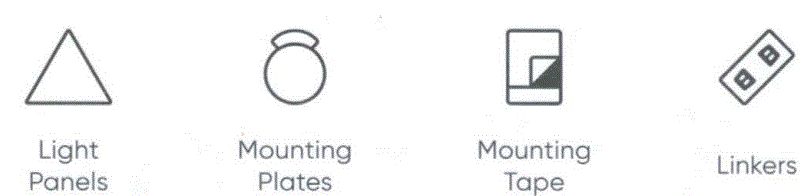 nanoleaf Shapes Triangles Expansion Pack- 3 Pack User Guide - Features