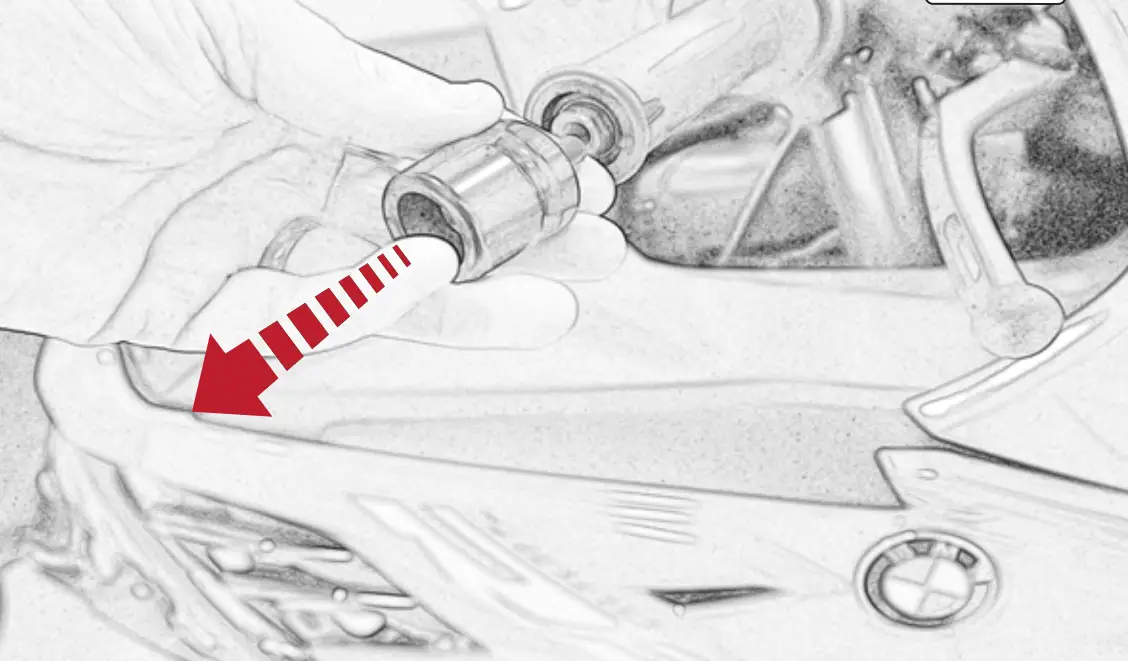 EVOTECH BMW Brake and Clutch Lever Protectors - fig