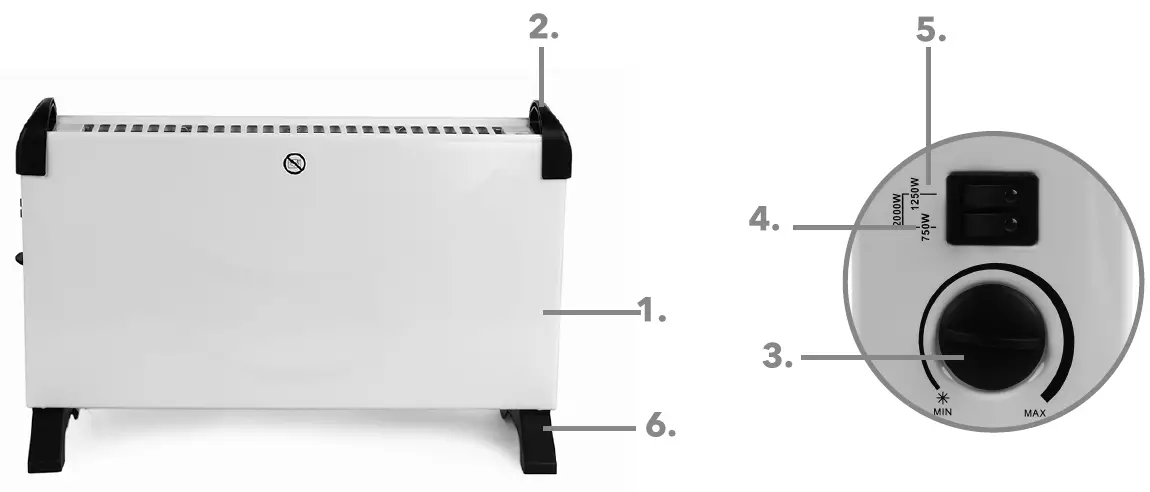 Beldray HCH220351 2000W Convector Heater 01