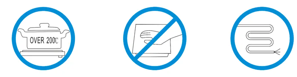 VEVOR XM-DX9 Electric Induction Cooktop Built-In Stove fig 12