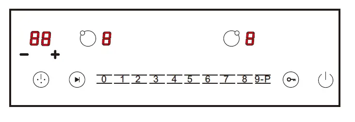 VEVOR XM-DX9 Electric Induction Cooktop Built-In Stove fig 2