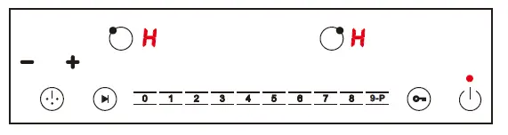 VEVOR XM-DX9 Electric Induction Cooktop Built-In Stove fig 7