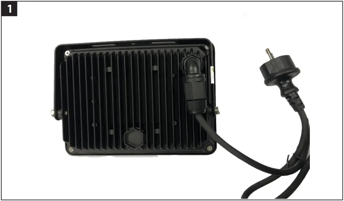 anslut 019902 LED Floodlight - FIG 1