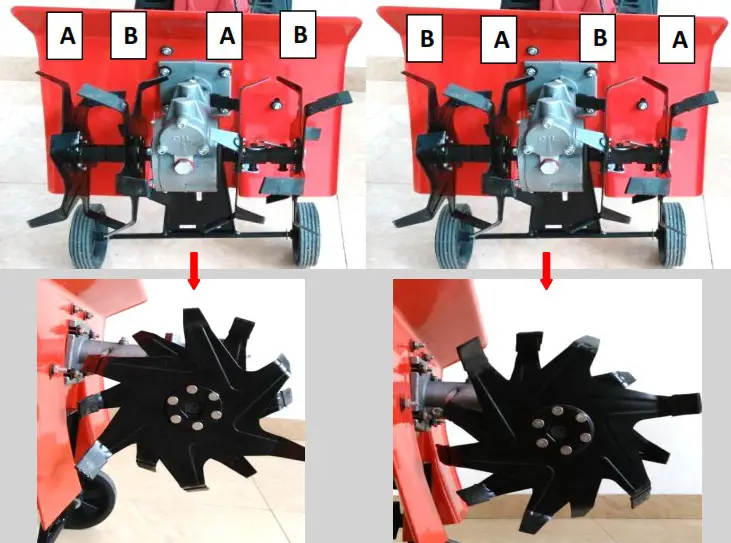 The Handy THPMT Two Stroke Petrol Mini Tiller - OPERATION 2
