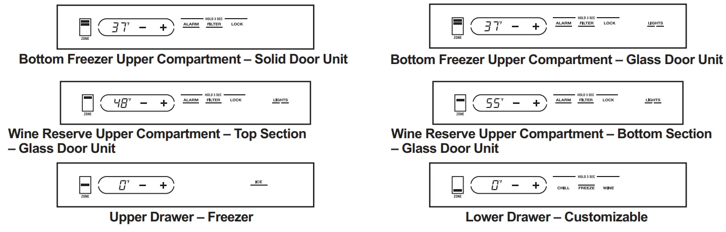 MONOGRAM ZIC303NPPII 30-Inch Integrated Customizable Refrigerator - fig 1