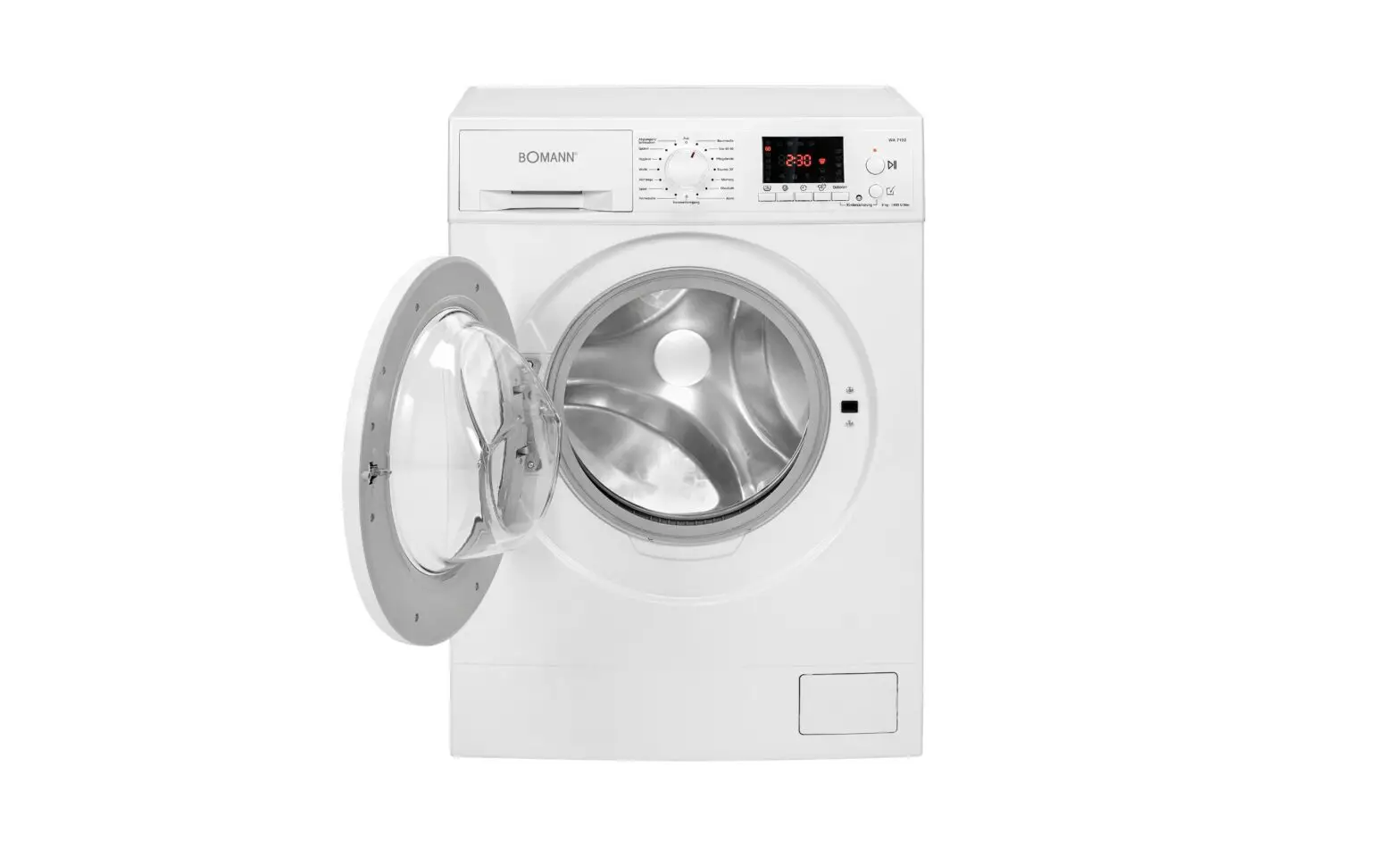 Bomann Wa 7192 Haushalts- Waschmaschine Instruction Manual