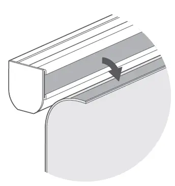 blinds 2go Apollo Spun Gold Roman Blind 14