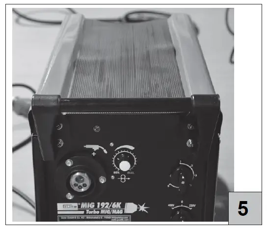 Gude 20076 MIG 192 Gas Welding Machine FIG (5)