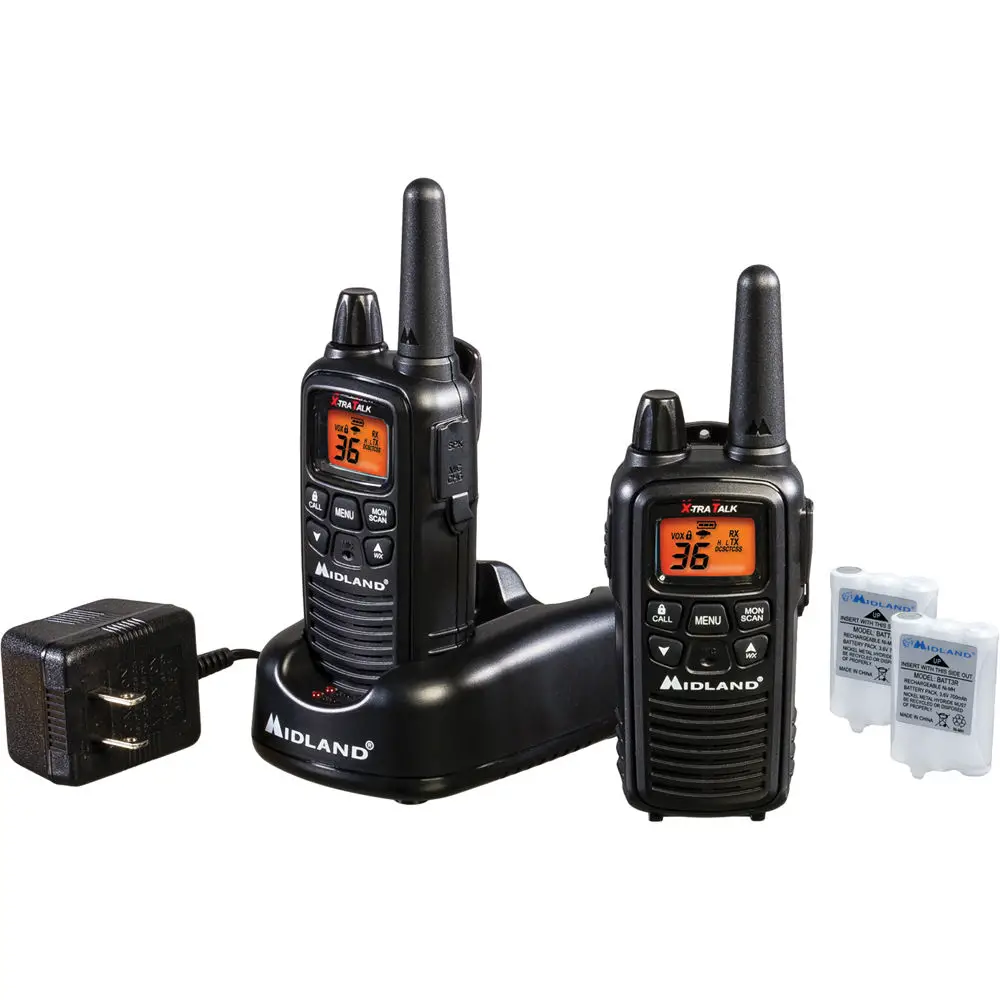 Midland LXT600VP3 36-Channel 2-Way Radios (Black) LXT600VP3 B&H
