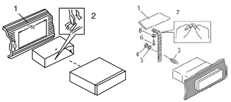 SOUNDMAX SM-CCR3072F USB SD media player - 1
