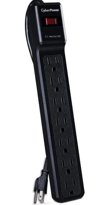 CyberPower CSB706 7-Outlet Surge Protector pro-img