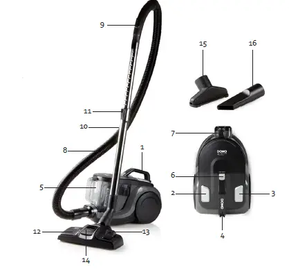 DOMO-DO7295S-Bagless-Vacuum-Cleaner-fig-1
