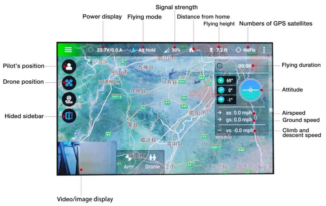 ARRIS M900 4 Axis Industrial Long Range Drone - Fig 2