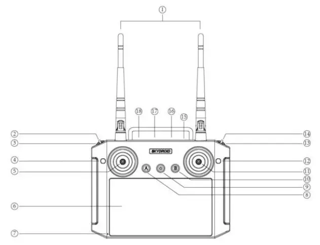 ARRIS M900 4 Axis Industrial Long Range Drone - Fig