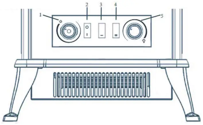 KLARSTEIN 10033095 GRAZ Fireplace Heater - Fig 2