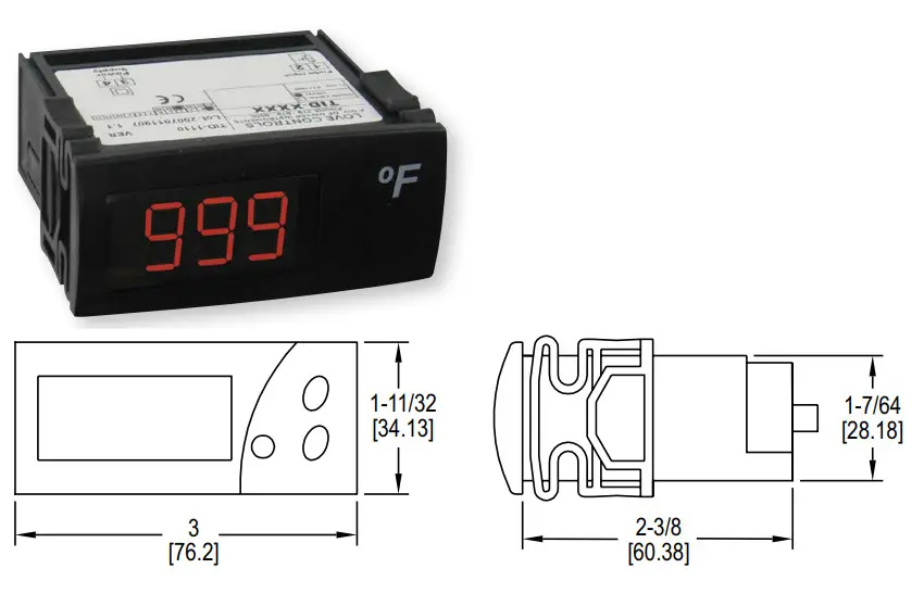 Dwyer TID Series Temperature-Process Indicator