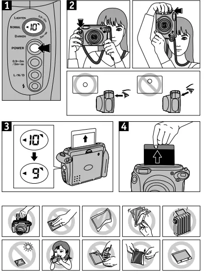 Fujifilm INSTAX 210 Instant wide Photo Camera (3)