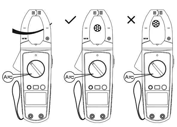 HTC INSTRUMENT CM-2046 Digital AC-DC Clamp Meter - paneal discription1