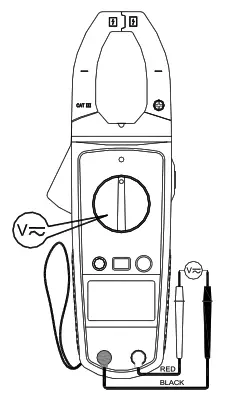 HTC INSTRUMENT CM-2046 Digital AC-DC Clamp Meter - paneal discription2