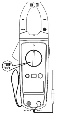 HTC INSTRUMENT CM-2046 Digital AC-DC Clamp Meter - paneal discription6