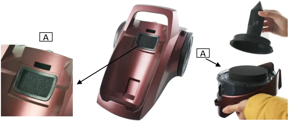 TurboTronic TT-CV04 Multi cyclone vacuum cleaner A05