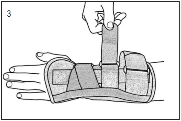 HELY WEBER Universal Wrist Orthosis Short Long 439 - Fig 3