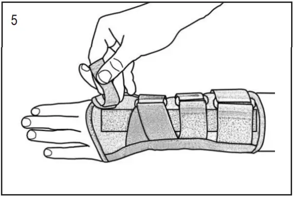 HELY WEBER Universal Wrist Orthosis Short Long 439 - Fig 5