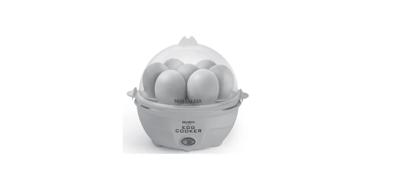 Nostalgia Mec7lg Mymini Premium 7-egg Cooker User Manual