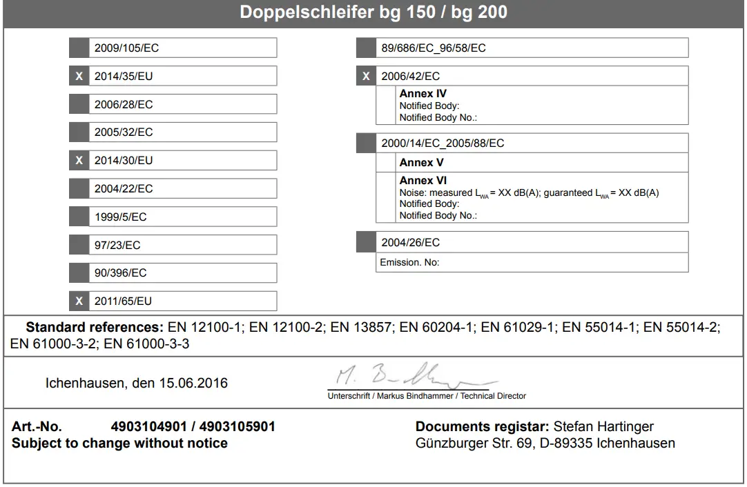 scheppach 4903104901 Cordless 6 Inch Bench Grinder - sambol 2