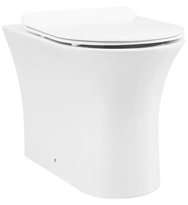 Swiss Madison SM WT520 Cascade Back to Wall Toilet - Cover