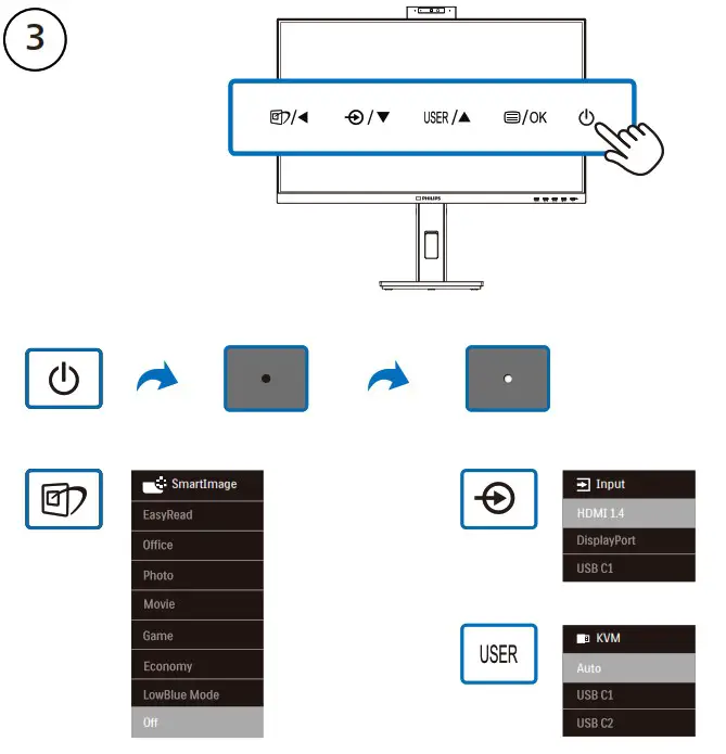 PHILIPS 24B1U5301H Business Monitor - Contents 7