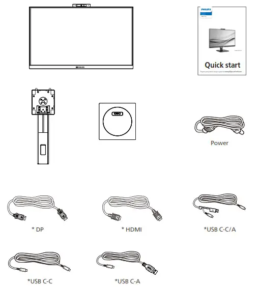 PHILIPS 24B1U5301H Business Monitor - Contents