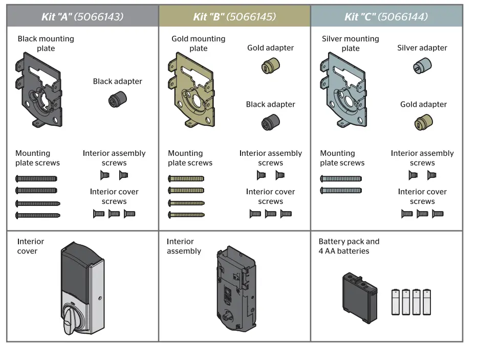Kwikset-914ZB3-Zigbee-3.0-Polished-Brass-Convert-Smart-Lock-fig2
