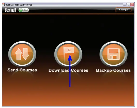Bushnell 368100 Golf GPS - Backup Courses