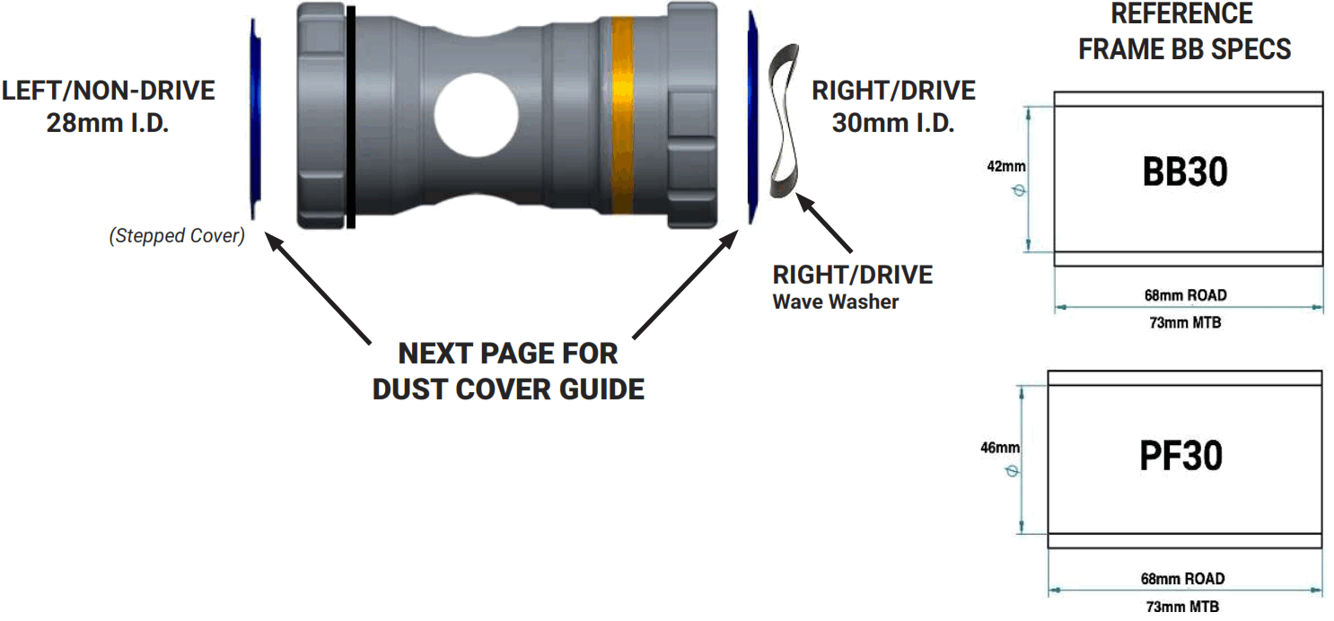 PRAXIS M30 WORKS bottom bracket - 10