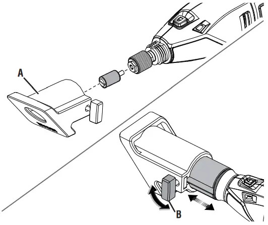 RYOBI A90PG01 Sanding-Grinding Rotary Kit fig 3