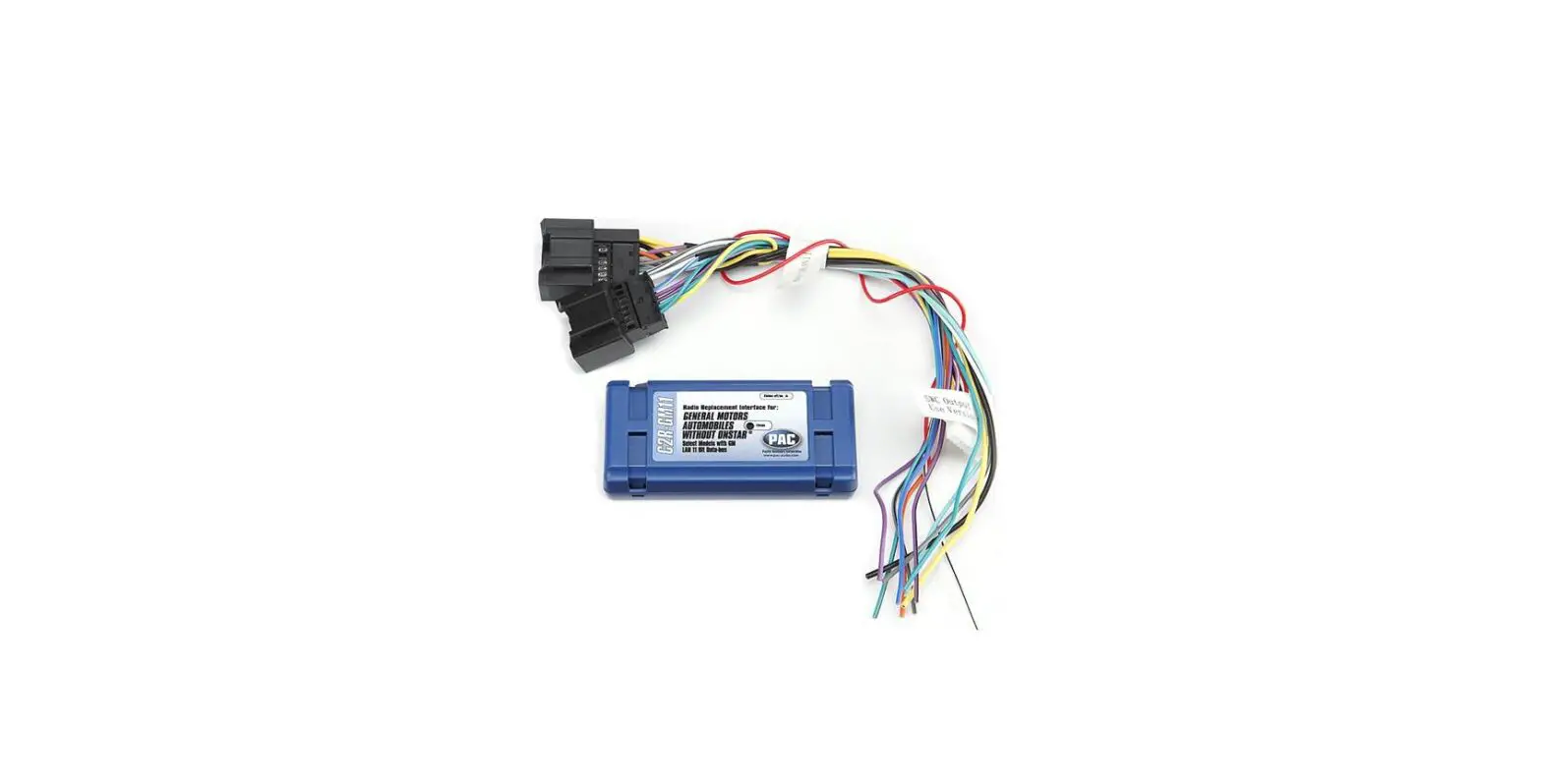 Pac C2r-gm11b Gm Radio Replacement Interface For Gmlan 11-bit Vehicles Without Onstar Owner's Manual
