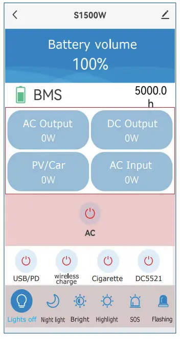 Shenzhen Feichi Electronic S1500W Portable Power Supply - device