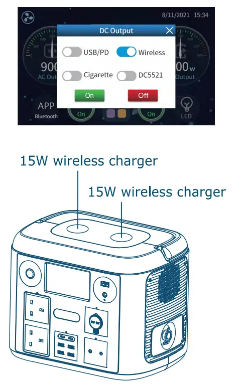 Shenzhen Feichi Electronic S1500W Portable Power Supply - fig12